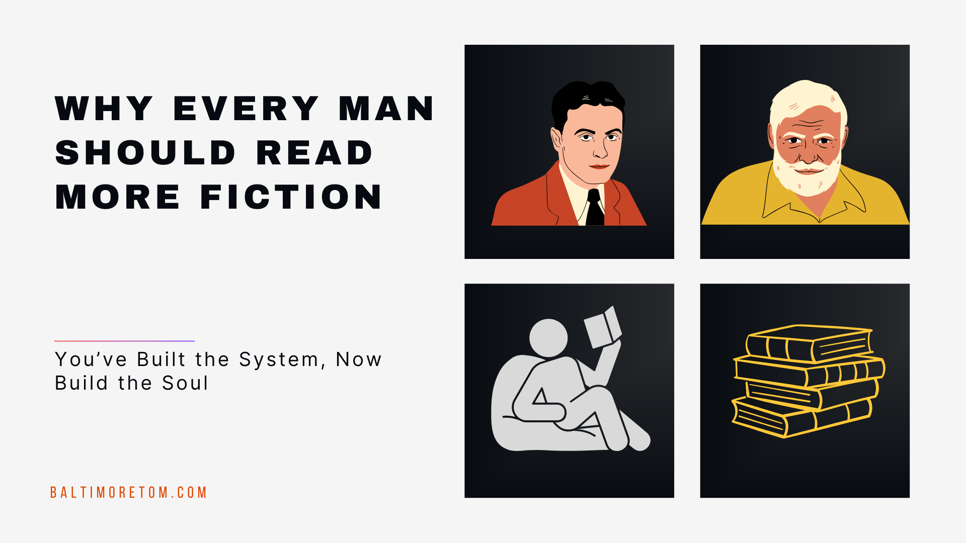 Why Every Man Should Read More Fiction